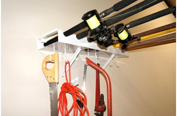 Image of Viking Solutions 11 Rod Wall Mounted Tool/Fishing Rod Holder, VKS-VTR003