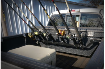 Image of Viking Solutions Fixed Truck Bed Fishing Rod Rack, VKS-VFR006