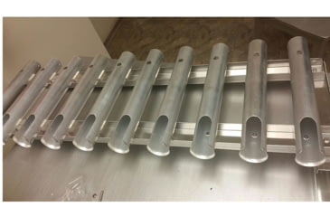 Image of Viking Solutions Truck/Wall Fishing Rod Rack - Alum., VKS-VFR004