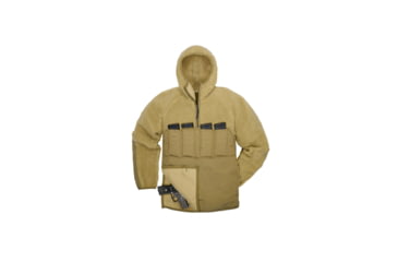 Image of Viktos Basecraft Sherpa Pullover Jacket, Sage, Large, 1305604