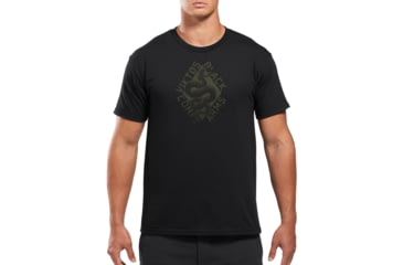 Image of Viktos Diamond Front Tee, Black, Small, 1802402