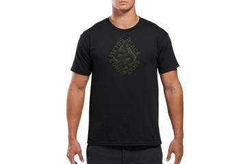 Image of Viktos Diamond Front Tee, Black, Medium, 1802403