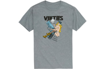 Image of Viktos Libertatas Tee T-Shirt - Mens, Ash Heather, Extra Small, 1809901