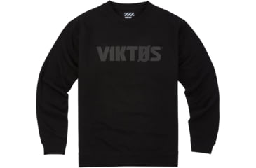 Image of Viktos Ogv Crew Fleece - Mens, Black, Large, 1701504
