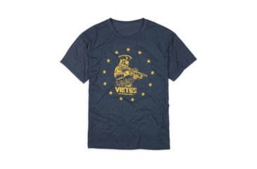 Image of Viktos Pineapple Surprise Graphic Tee - Mens, Navy Heather, Large, 1807304