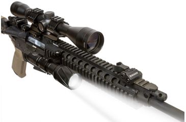 Image of Viridian Weapon Technologies V210 Long Range LED Illuminating Flashlight w/ Manual Zoom and Universal Mount battery, Charger and Remote Switch, White Beam, 980-0020