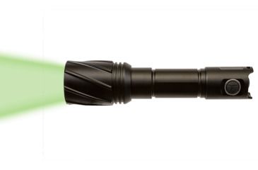 Image of Viridian Weapon Technologies V210 Long Range LED Illuminating Flashlight w/ Manual Zoom and Universal Mount battery, Charger and Remote Switch, Green Beam, 980-0017