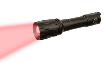 Image of Viridian Weapon Technologies V210 Long Range LED Illuminating Flashlight w/ Manual Zoom and Universal Mount battery, Charger and Remote Switch, Red Beam, 980-0018