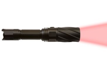 Image of Viridian Weapon Technologies V310 Long Range LED Illuminating Flashlight w/ Motorized Zoom and Universal Mount, Battery, Charger and Remote Switch, Red Beam, 980-0014