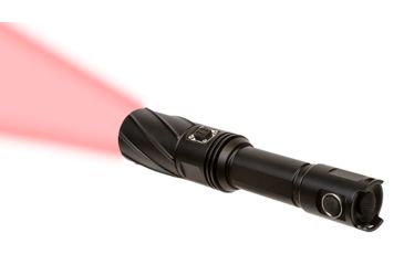 Image of Viridian Weapon Technologies V310 Long Range LED Illuminating Flashlight w/ Motorized Zoom and Universal Mount, Battery, Charger and Remote Switch, Red Beam, 980-0014