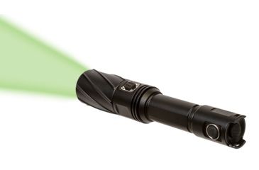 Image of Viridian Weapon Technologies V310 Long Range LED Illuminating Flashlight w/ Motorized Zoom and Universal Mount, Battery, Charger and Remote Switch, Green Beam, 980-0013