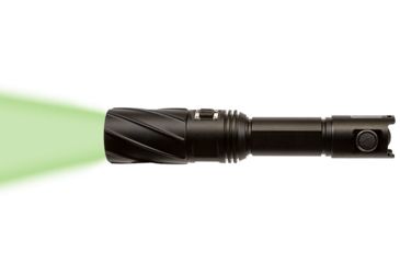 Image of Viridian Weapon Technologies V310 Long Range LED Illuminating Flashlight w/ Motorized Zoom and Universal Mount, Battery, Charger and Remote Switch, Green Beam, 980-0013