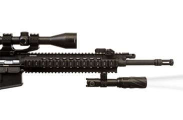 Image of Viridian Weapon Technologies V310 Long Range LED Illuminating Flashlight w/ Motorized Zoom and Universal Mount, Battery, Charger and Remote Switch, White Beam, 980-0016