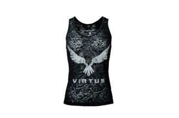 Image of Virtus Delta Tank Grunge - Womens, Black, Small, NSN Not applicable VR.20317201.01BKGG00.S