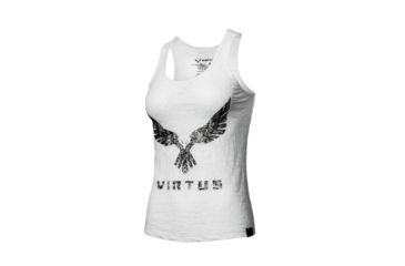 Image of Virtus Delta Tank Grunge - Womens, White, Small, NSN Not applicable VR.20317201.02WHGB00.S