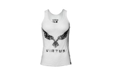 Image of Virtus Delta Tank Grunge - Womens, White, Small, NSN Not applicable VR.20317201.02WHGB00.S