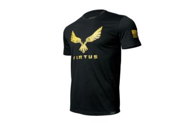 Image of Virtus Invictus Gold Tee Grunge Yellow - Mens, Black, 2XL, NSN Not applicable VR.20417101.02BKGY00.XXL