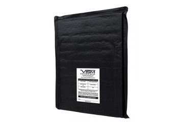 Image of Vism Ballistic Soft Panel-Rectangle Cut 11in X14in, Black BSF1114