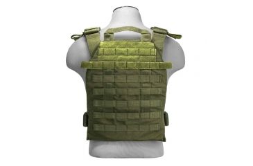 Image of Vism By Ncstar Fast Plate Carrier for 11x14in Plates, Green, CVPCFL2995G