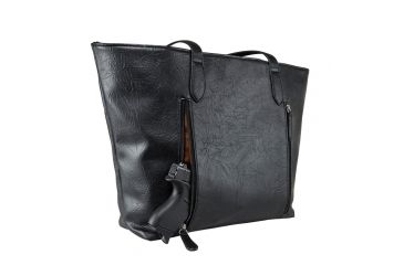 Image of Vism Concealed Carry Tote Bag, Black, Large, BWN001