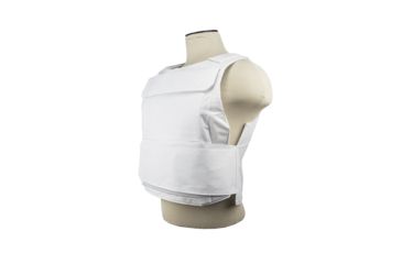 Image of VISM Discreet Plate Carrier, White, Medium-2XL, CVPCVD2975WH