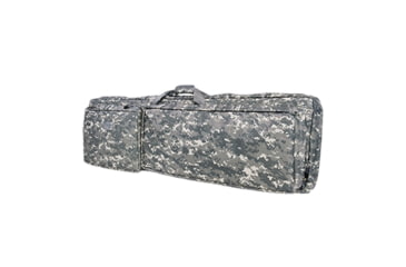 Image of VISM Double Rifle Case w/ PALS Webbing, Pistols Compartment, Digital Camo ACU, CVDR2914D