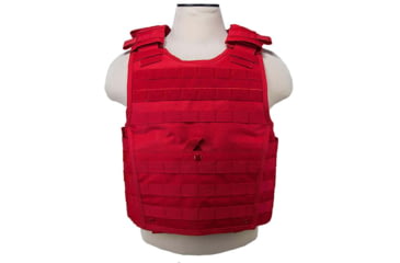 Image of VISM Expert Plate Carrier, Medium - 2XL, Red, CVPCVX2963R