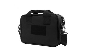 Image of VISM Heavy Duty Double Pistol Range Bag, Black CPDX2971B
