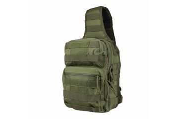 Image of VISM Shoulder Sling Utility Bag, Green, CVSUB3025G