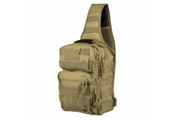 Image of VISM Shoulder Sling Utility Bag, Tan, CVSUB3025T