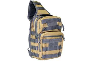 Image of VISM Sling Utility Bag, Tan/Urban Gray Trim, CVSUB3025TU