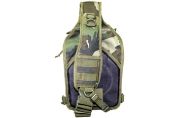 Image of VISM Sling Utility Bag, Woodland Camo, CVSUB3025WC