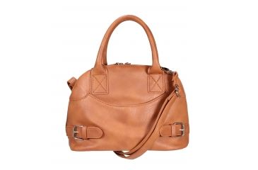 Image of Vism Small Dome Crossbody Bag, Brown, BWR002