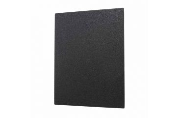 Image of Vism UHMWPE Flat Rectangular Cut 11x14in Level IIIA Hard Ballistic Plate/Pistol Caliber Protection, Black BUDF1114