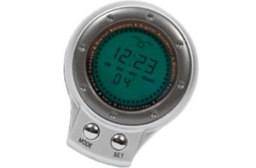 Image of Vivitar Multi-Functional Digital Compass Altimeter, Silver, Small VIV-DC-60