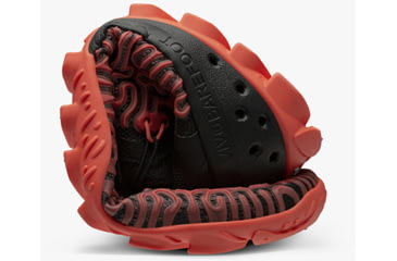 Image of Vivobarefoot Esc Tempest Trailrunning Shoes - Mens, Obsidian/Orange, 12 US, 300099-03-45