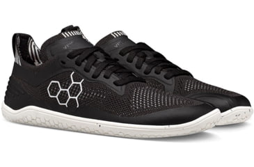 Image of Vivobarefoot Geo Racer Knit Road Running Shoes - Womens, Obsidian, 38, 202054-0138