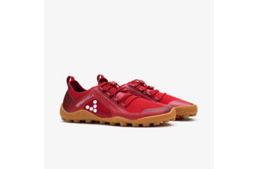 Image of Vivobarefoot Primus Trail SG Mesh Shoes - Womens, Red/Gum, 37, 200089-03-37