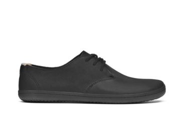 Image of Vivobarefoot Ra II Oxford Lace-Up Shoes - Mens, Black/Hide, 42, 300040-10-42