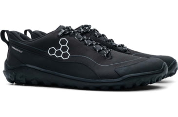 Image of Vivobarefoot Tracker Textile Low Fg2 - Mens, Obsidian, 45 US, Black, 309532-0145