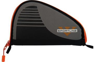 Image of Voodoo Tactical 9inch Pistol Case, Gray/orange - 02-7006147092