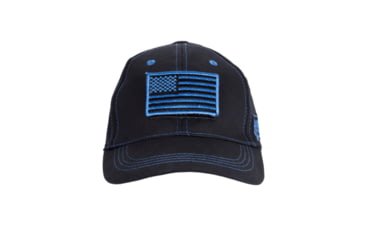 Image of Voodoo Tactical Classic Cap With Flag Embroidery, Black/blue - 20-9354136000