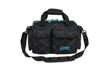 Image of Voodoo Tactical Compact Scorpion Range Bag, Black/Teal, 15-7620162000