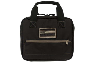 Image of Voodoo Tactical Custom Series Pistol Case, Black/Coyote, 20-9111064000