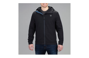 Image of Vortex Cloud-To-Ground Full Zip Jacket - Mens, Black, Medium, 121-38-BLKM
