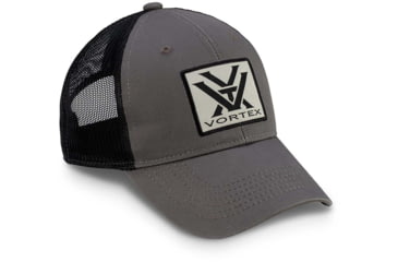 Image of Vortex Core Logo Patch Cap - Mens, Pewter, OSFM, 220-34-CHR