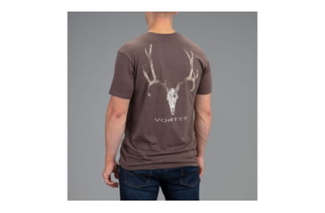 Image of Vortex Head-on Muley T-Shirt - Mens, Brown Heather, Medium, 220-73-BRHM