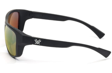 Image of Vortex Jackal Sunglasses, Black/Amber, Gold Mirror, EJA-BKA-GL