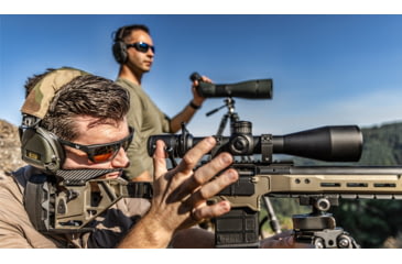 Image of Vortex Jackal Sunglasses, Black/Amber, Gold Mirror, EJA-BKA-GL