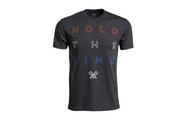 Image of Vortex Men's SS Hold the Line Tee, Charcoal Heather, S 119047-CHH-S